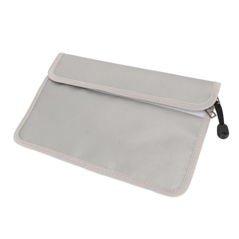 Fireproof Document Bag High Temperature Resistant File Safe Pouch with