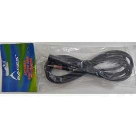 Aapex AE8 AM/FM Male-Female Antenna Extension Cable 8 Foot