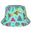 80s 90s Bucket Hat Accessories Women Men Mint Green Hip