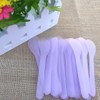 Ebonee 100 Pcs Plastic Cosmetic Mask Spatulas, 5 Inch Disposable