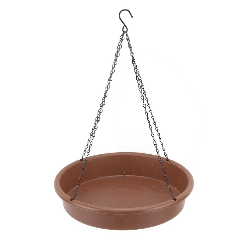 Solar Bird Bath Fountain Pump Hanging Style Deck Mount Metal