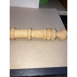 Wooden spindles 17 inch pack of two