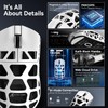 ATTACK SHARK R3 Magnesium Alloy Wireless Gaming Mouse, BT/2.4Ghz/Wired 46g