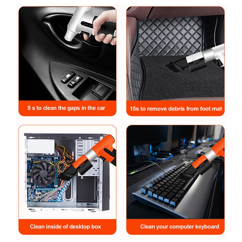 Mini Turbo Fan Air Blower Violent 120000rpm Portable Electric Turbine