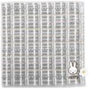 Miffy Tweed Mini Towel, Gray