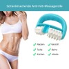 Cellulite Massager with Handle - Manual Anti-Cellulite Massage Roller for