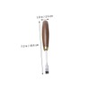Tofficu 6pcs Walnut Handle Wood Carving Chisel Set Durable Hand