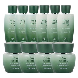 Gainbi Cheong Skin Soothing Full Package 10-piece set (3 skin toners + 3 lotions + 4 creams) / Eoseongcho Yakmomil extract skin care / 가인비책 청 피부진정 풀 패키지 10종 단품 세트 (스킨3+로션3+크림4) 어성초 약모밀추출물 결개선케어