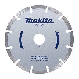 Makita A-31893 Diamond Wheel, Outer Diameter 6.0 inches (154 mm), Multi