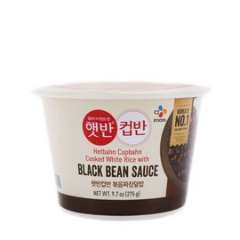 CJ Cupbahn Rice with Black Bean Sauce (Jjajangbap) - 275G (Pack of 6)