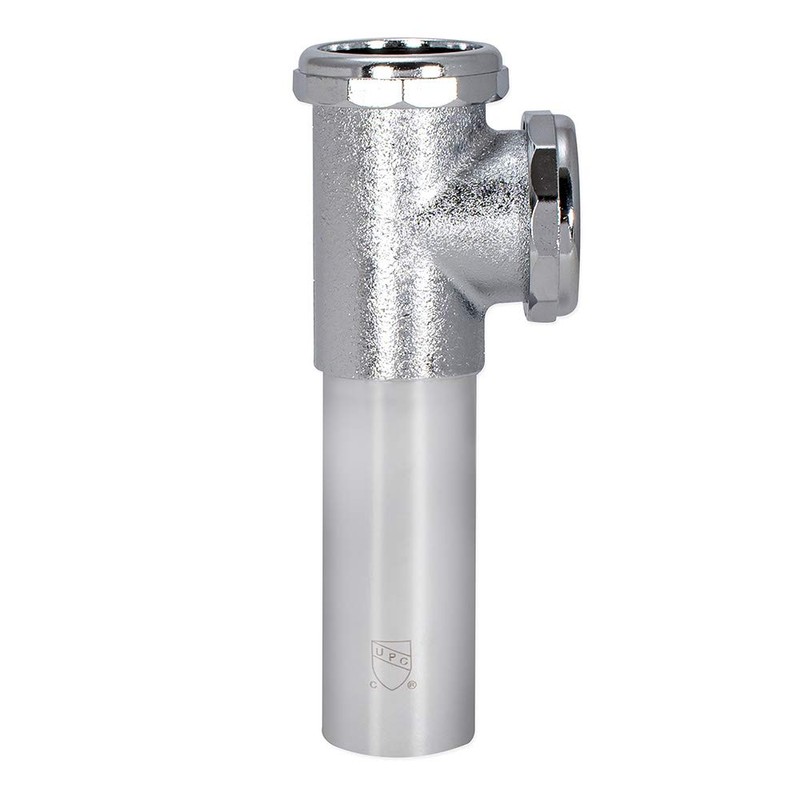 EZ-FLO 22-Gauge Cast Brass End Outlet Tee for Tubular Drain