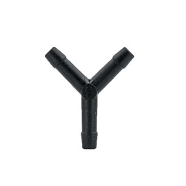 UKCABLE-TIES 2X Y-Piece Splitter Connector Hose Tube Pipe 3-Way Fuel Air Water Pipe Connector Joiner (Size: 3mm - (PJ34))