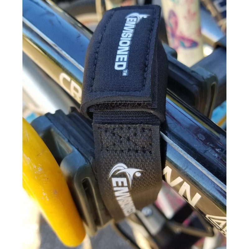 Premium Cinch Straps with Stainless Steel Metal Ring (Buckle), Reusable