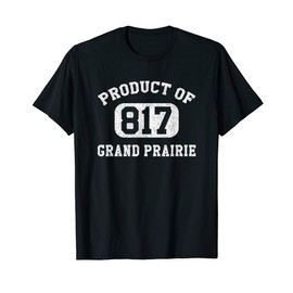 Grand Prairie Texas Vintage Retro Area Code T-Shirt