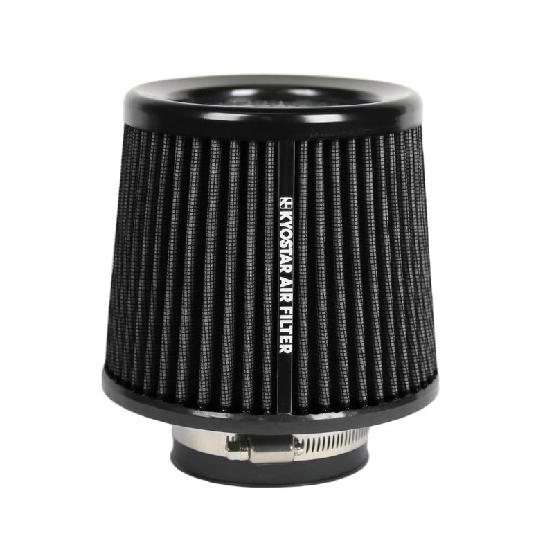 Kyostar Universal Black 3 Inch 76mm Air Intake Cone Filter