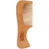 'Sloth Chef Wearing Apron' Wooden Comb (HA00055971)