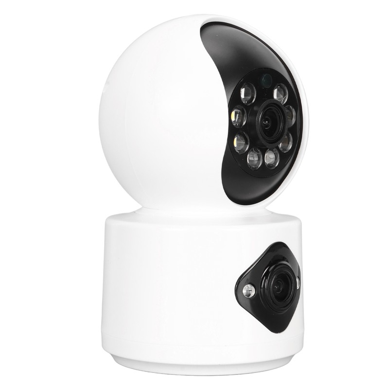 Dual Lens Security Camera 4MP HD WiFi AP Hotspot Surveillance