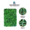 ShopoMall Muro Verde Follaje Artificial Sintético 15 Pzs
