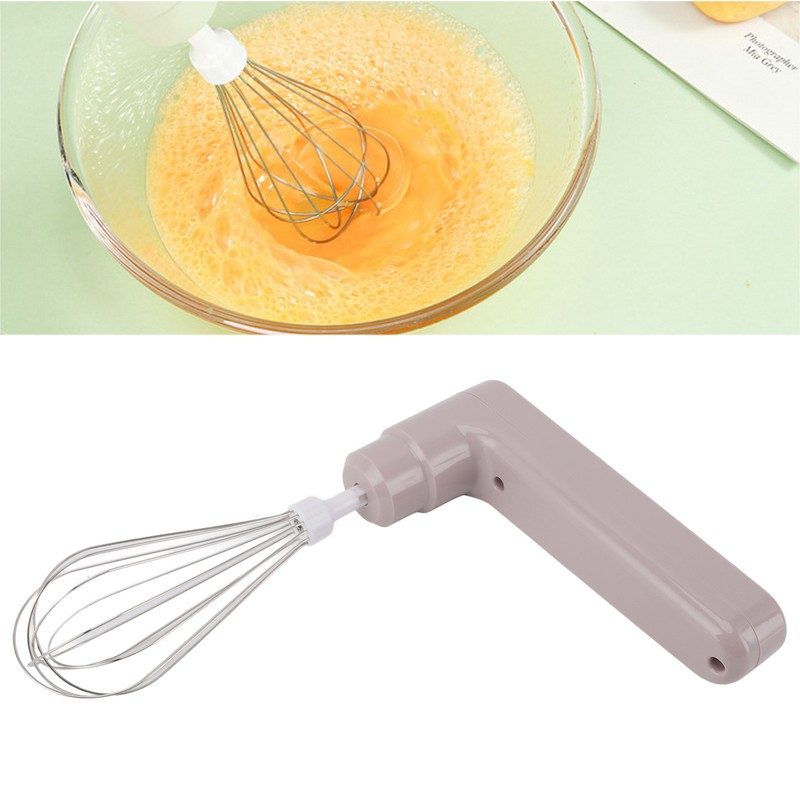 Electric Egg Beater 800mah Rechargeable Cordless Hand Blender Efficient Handheld