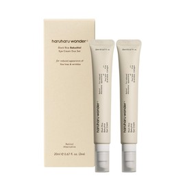 haruharu wonder Black Rice Bakuchiol Eye Cream, Eye Cream for Fine Lines, Wrinkles & Dark Circles, Natural Retinol, Vegan, Korean Skincare, Cruelty-Free (Pack of 2)