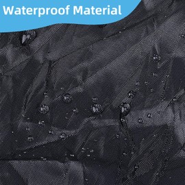 NICENEEDED Cover for Kayak 10.2-11.5 ft, Heavy Duty Waterproof UV Resistant Covers for Fishing Boat, Ultra Strong Canoe Storage Dust Cover Paddle Board Protection Cover for Indoor outdoor