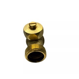 WATTS AP12112G Water heater Brass Drain Valve with Screwdriver, 3/4 in.