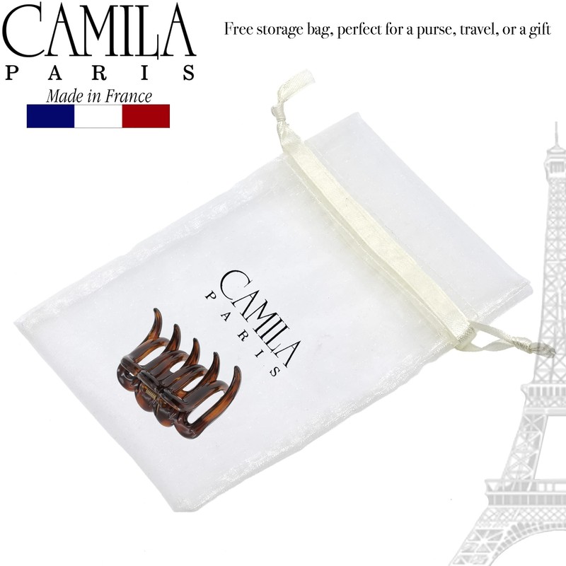 Camila Paris CP3515 French Small Hair Clips for Women Thick