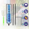 Rain Gauge 7 Inch Capacity Detachable Rain Measuring Gauge with