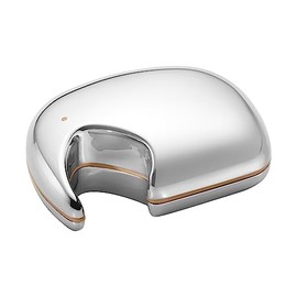 Georg Jensen Children's Elephant Box in Yellow - Polished Stainless Steel Jewellery Organiser - Designed by Jørgen Møller Elegant Gift Storage