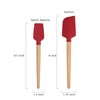 Farberware 5216385 Professional Heat Resistant Silicone Spatula with Wood Handle-Safe