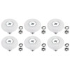 PATIKIL 25mm Drawer Rollers, 4 Set Nylon Positioning Pulleys Small