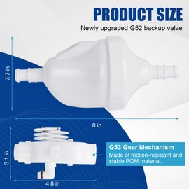 G52 Backup Valve Replacement kit for Polaris Pool Cleaners 180 280 380 480 pool Cleaner Parts