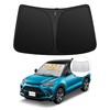 Windshield Sun Shade, Vehicle-Specific, UV Protection, No Suction Cup Required,