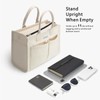 TOPDesign Heavy-Duty Canvas Tote Bag for Women, Adjustable Crossbody/Shoulder Handbag