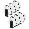 NineLeaf 6 Roll (1000 Labels per Roll) Compatible for Brother