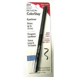 Revlon ColorStay Eyeliner with SoftFlex, Charcoal 204, 0.1 Ounce (.28 g) (Pack of 2)