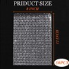 50PCS Clear Bubble Out Bag - Large Bubble Pouches 8"