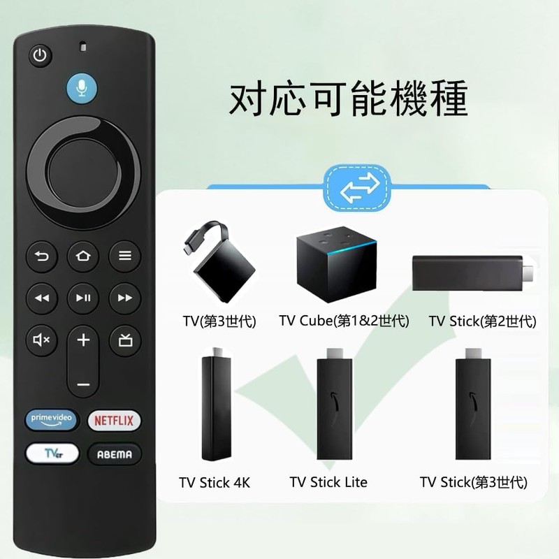 Replacement Voice Recognition Remote Control for Fire Stick TV 2nd