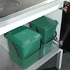 :Garantia, BIO 10ltr Waste Bucket - Green