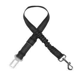 Parthan Dog Seat Belts for Cars UK, Adjustable Dog Car Seat Belt, Pet Safety Harness with Elastic Bungee Buffer, Universal Vehicle Restraint for Small Medium Large Puppy, Seatbelt for Pet Travel