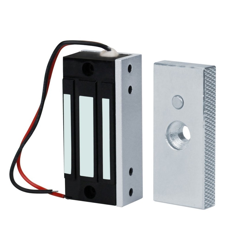 uoweky 60kg/132lbs Electronic Magnetic Lock Access Control DC12V Fail Safe