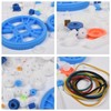 80 Piece Motor Gear Set, Plastic Gears, Pulley, Mini Pulley