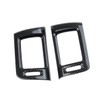 Carbon Fiber Dashboard Air Vent AC Outlet Cover Trim For