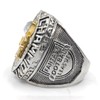 Customized 2024 Fantasy Football League Championship Trophy Rings Prize (Silver,9)