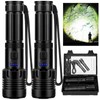 BEFAMALI Rechargeable Flashlights High Lumens, 990,000 Lumens Super Bright Flashlight