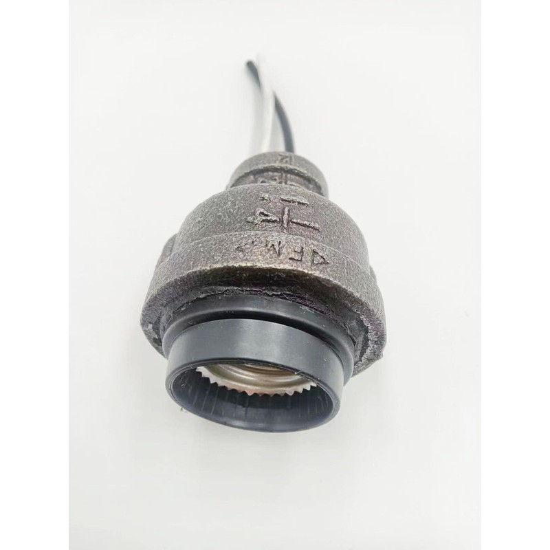 Generic Iron Pipe Lamp Socket That fits 1/2-1-1/4 inch Iron
