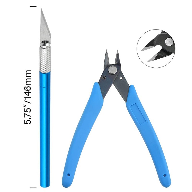 XINMEIWEN 24Pcs Gundam Model Tools Kit Hobby Building Tools Modeler