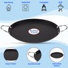 Alpine Cuisine Nonstick Round Comal Griddle 11-Inch - Black Carbon