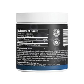 CorVive Monohidrato de creatina, polvo de creatina pura y sin sabor, vegano, sin gluten, sin aditivos, sin OMG, fórmula de fácil mezcla para soporte d