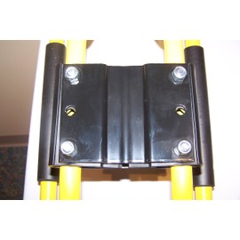 Folding J-Style Kayak Rack Roof Top Rack - 2 Sets -in Many Fun Colors (Battleship Gray)